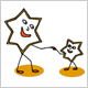 Zimtstern und Mandelkern